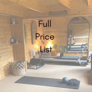 Full price list
